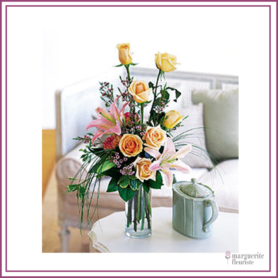 Bouquet Douceur Pastel