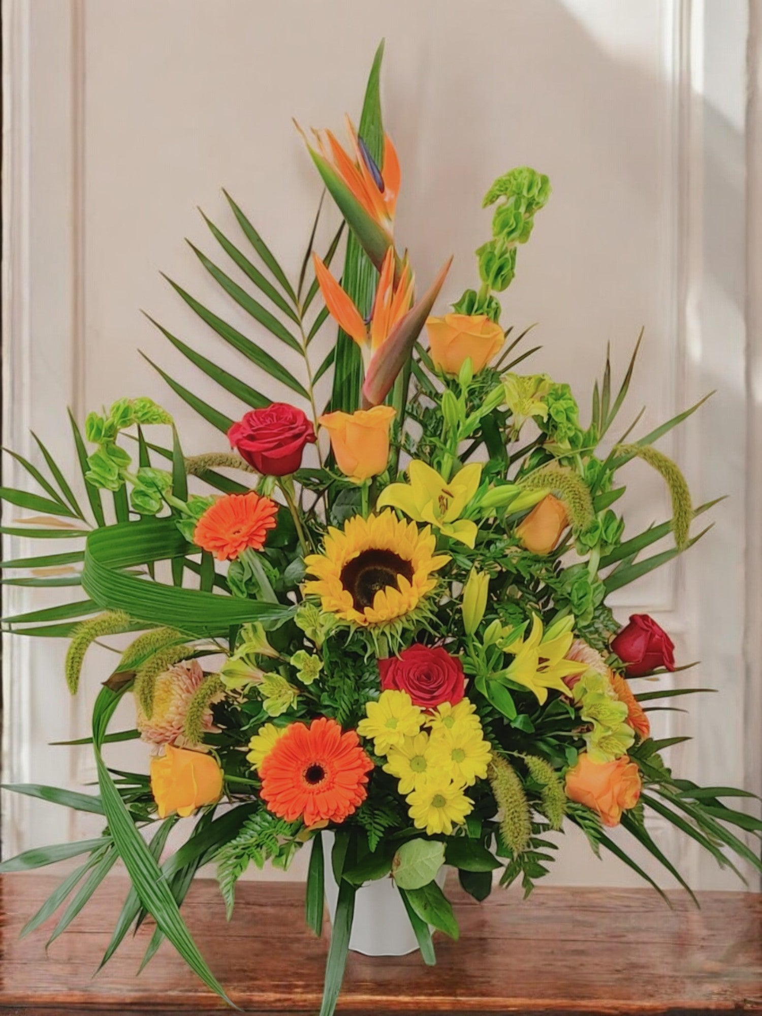 Corbeille Funéraire - Hommage Lumineux