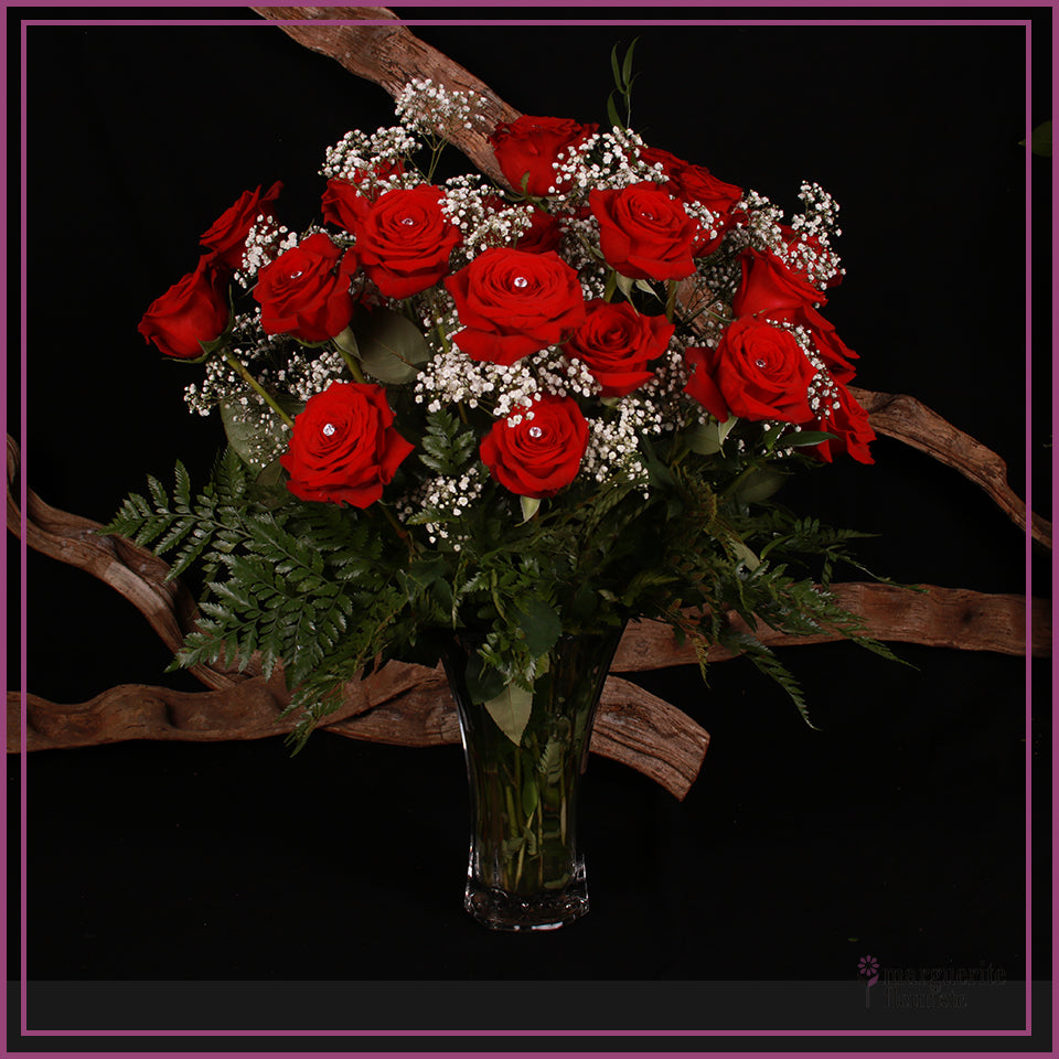 Bouquets de roses rouges