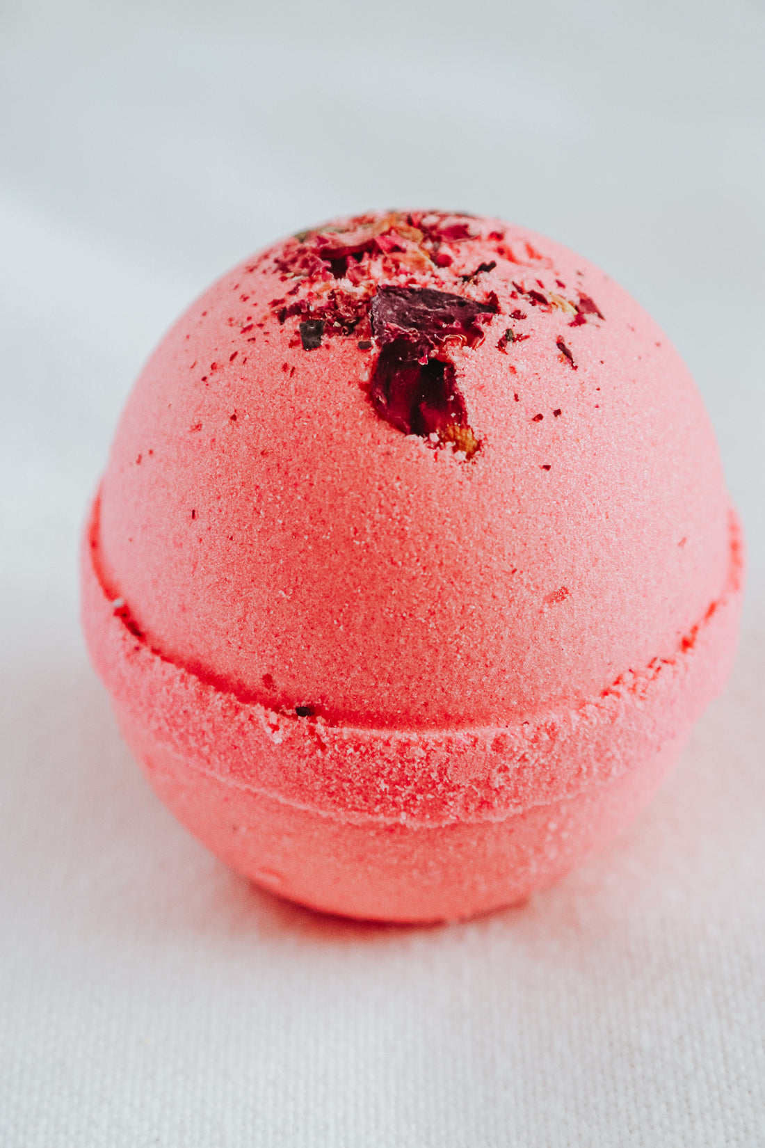 Bombe de bain – Pomme-grenade & pétales
