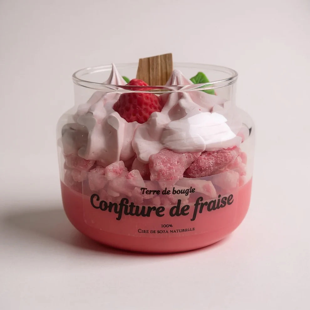 Bougie Confiture de Fraise