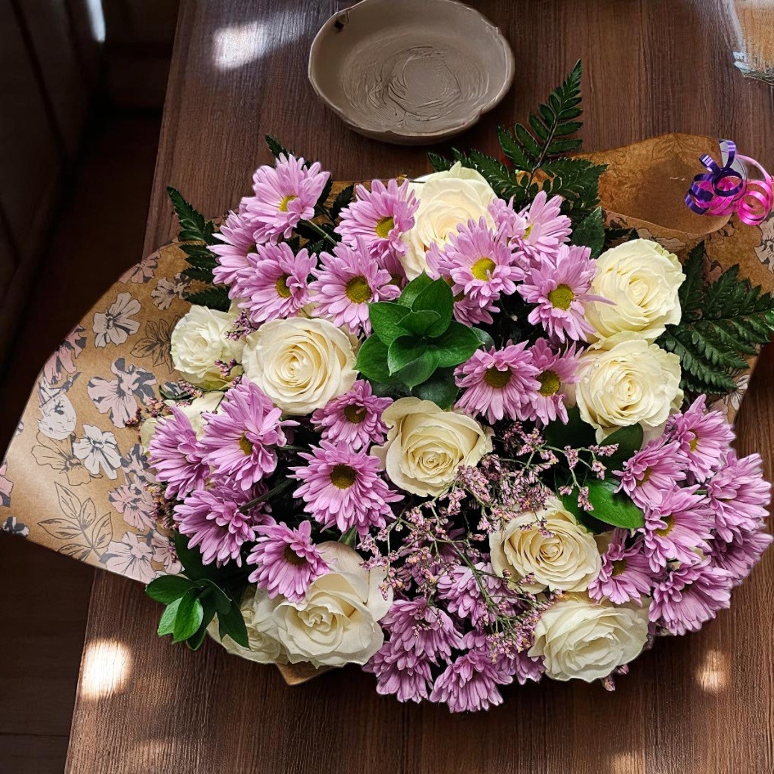 Bouquet Rose & Crème