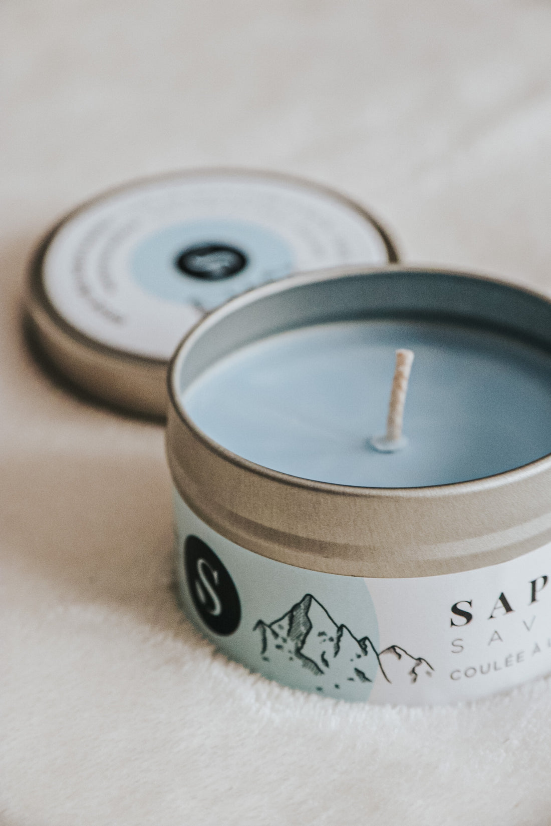Bougie de soya – Brise des montagnes