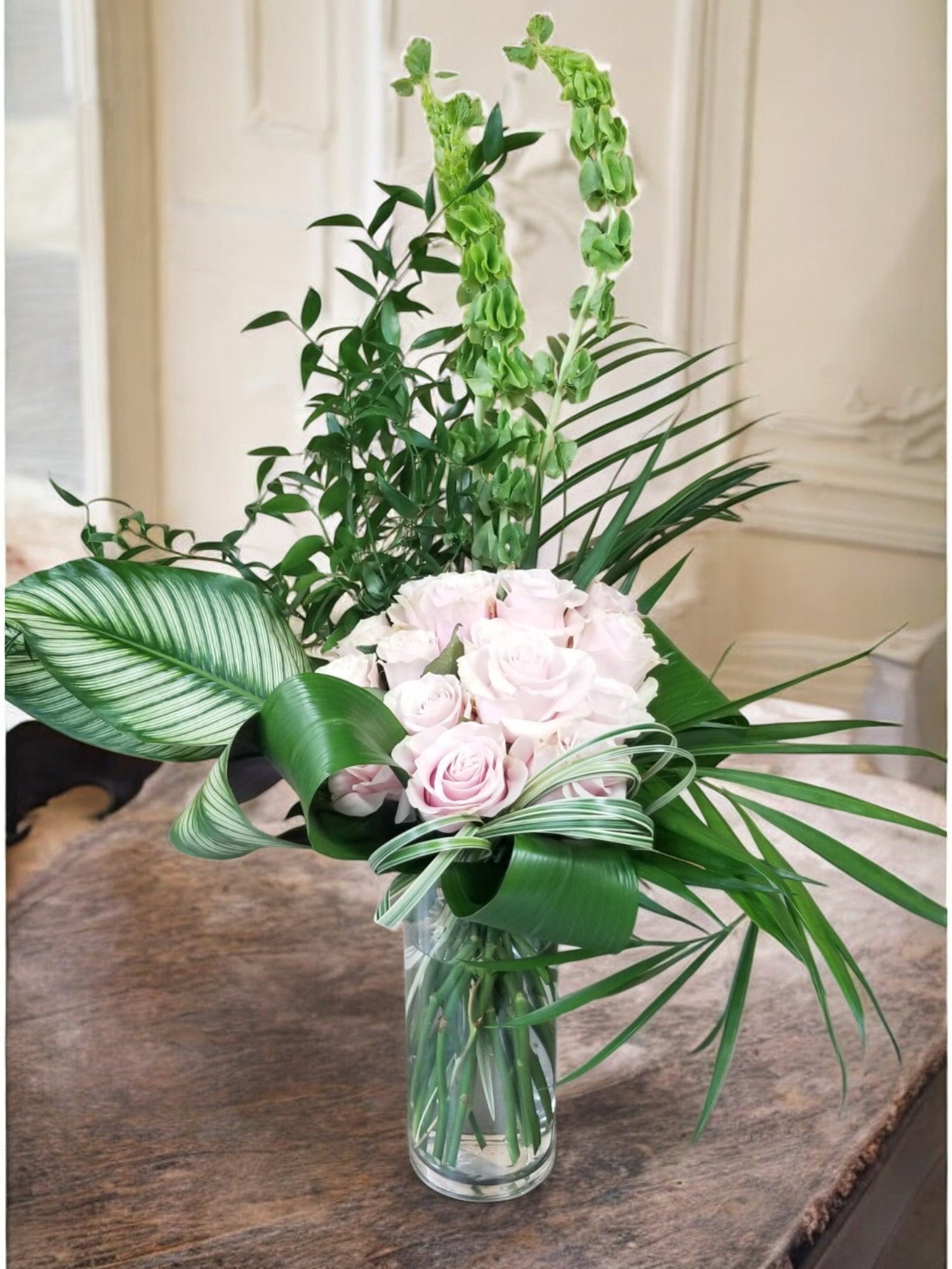 Bouquet de roses stylisé