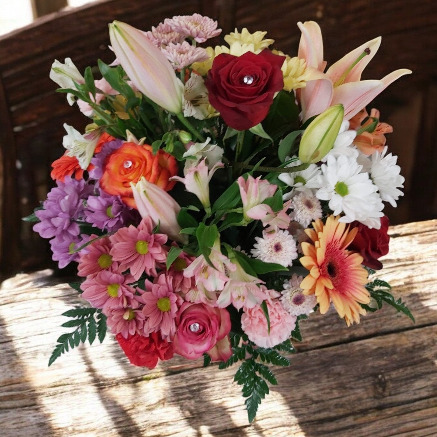 Bouquet Printanier et Ensoleillé