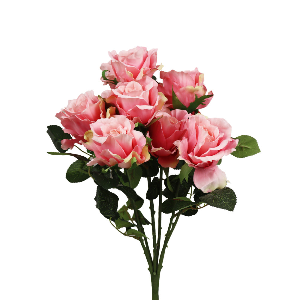 TIGE BRANCHUE DE ROSES X 7, ROSE, 18"