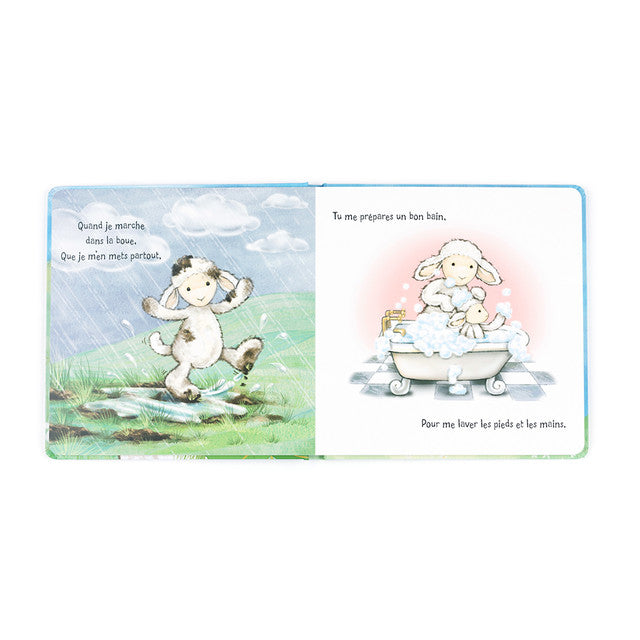 Livre agneau timide et sa maman