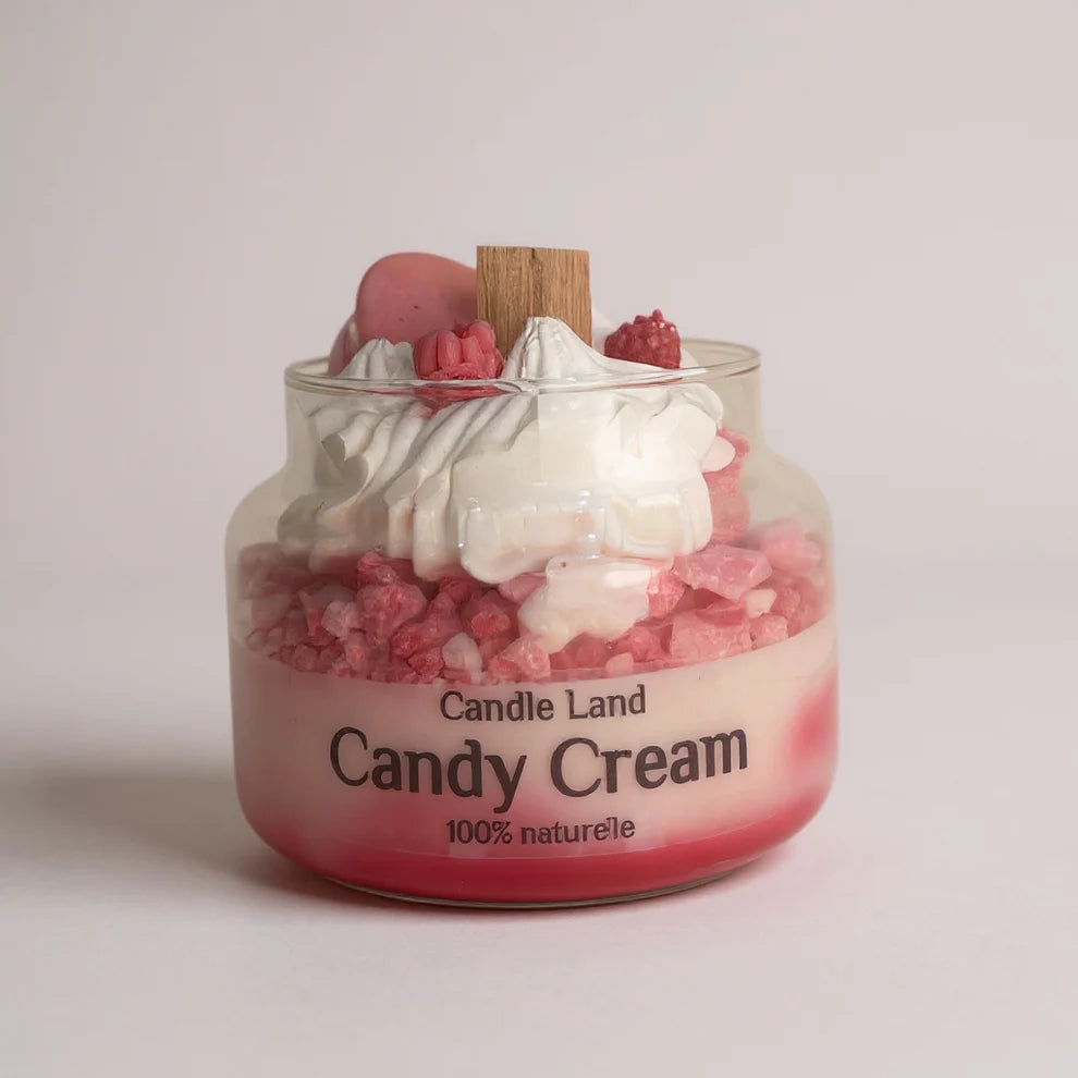 Bougie Candy Cream
