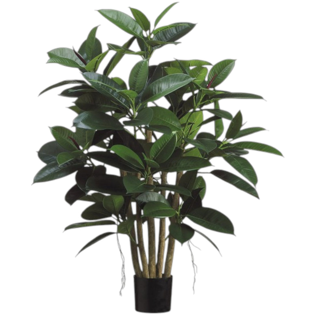Ficus Elastica (Caoutchouc) Artificiel – 39 pouces