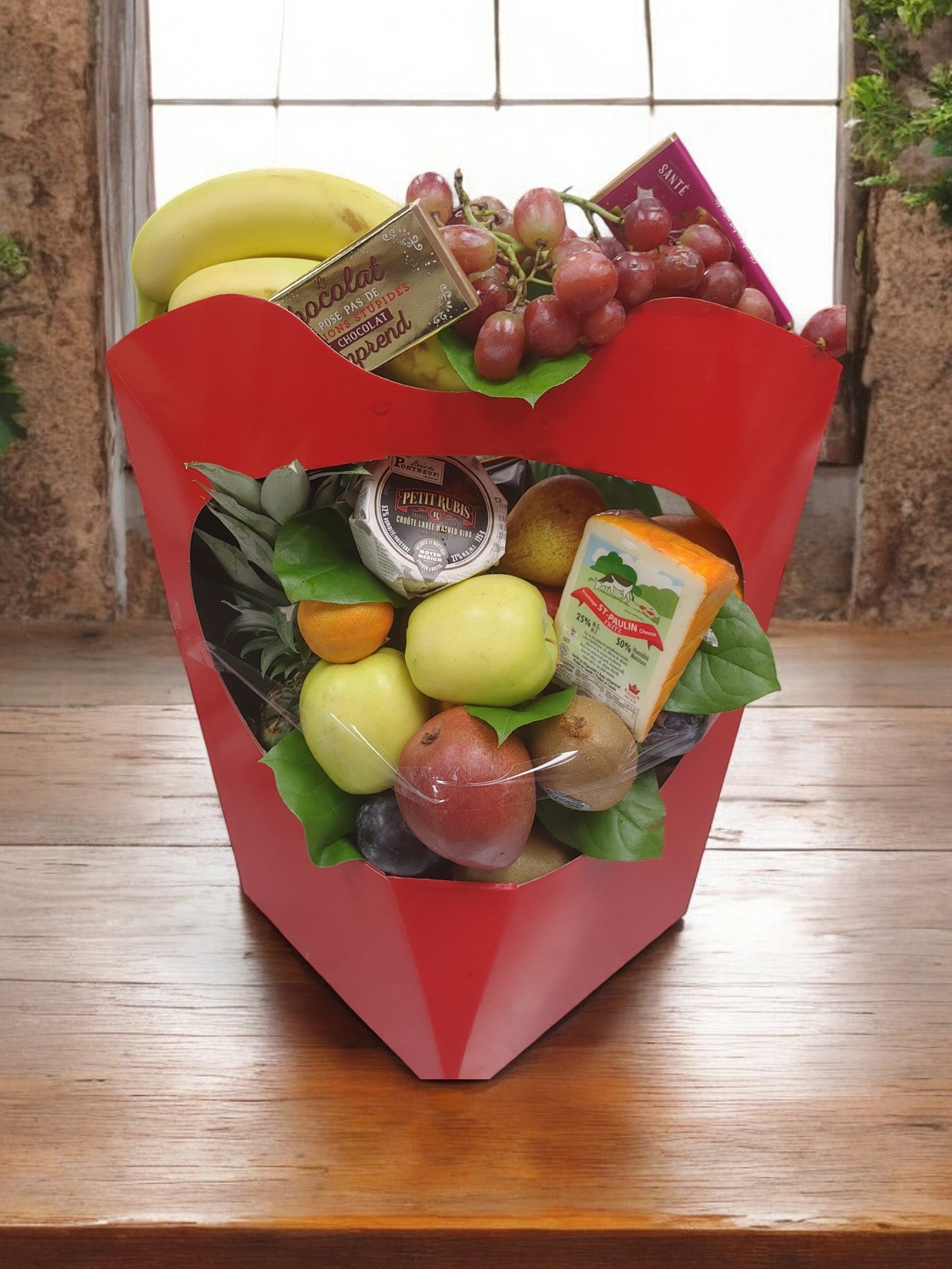 Panier de fruits gourmet