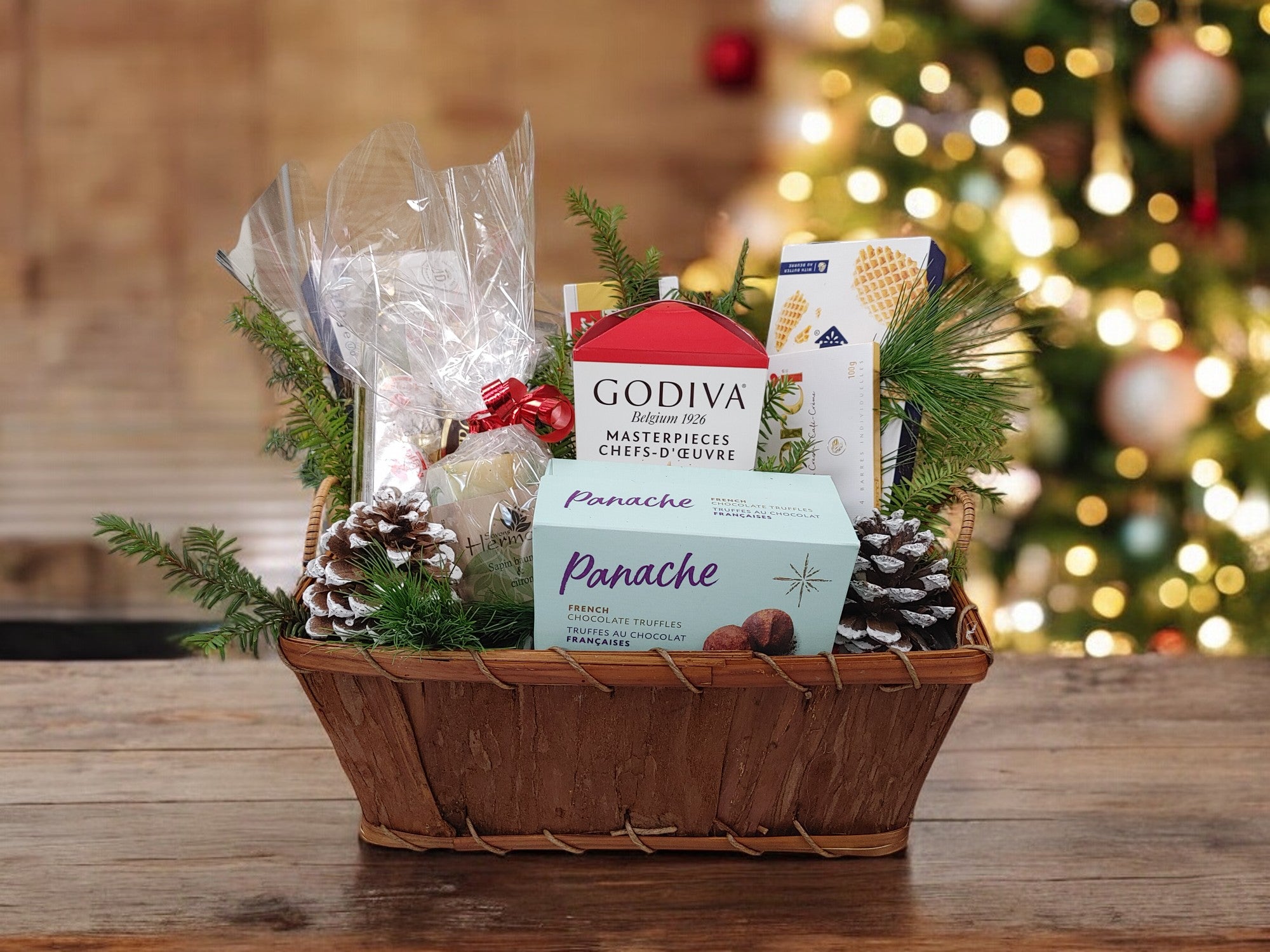 Panier de noel