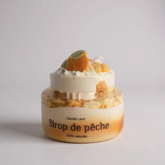 Bougie Sirop de Pêche