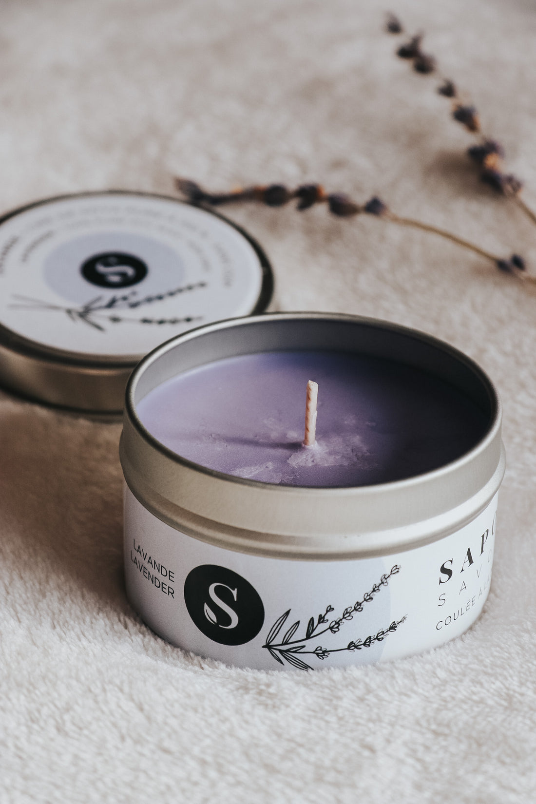 Bougie de soya – Lavande
