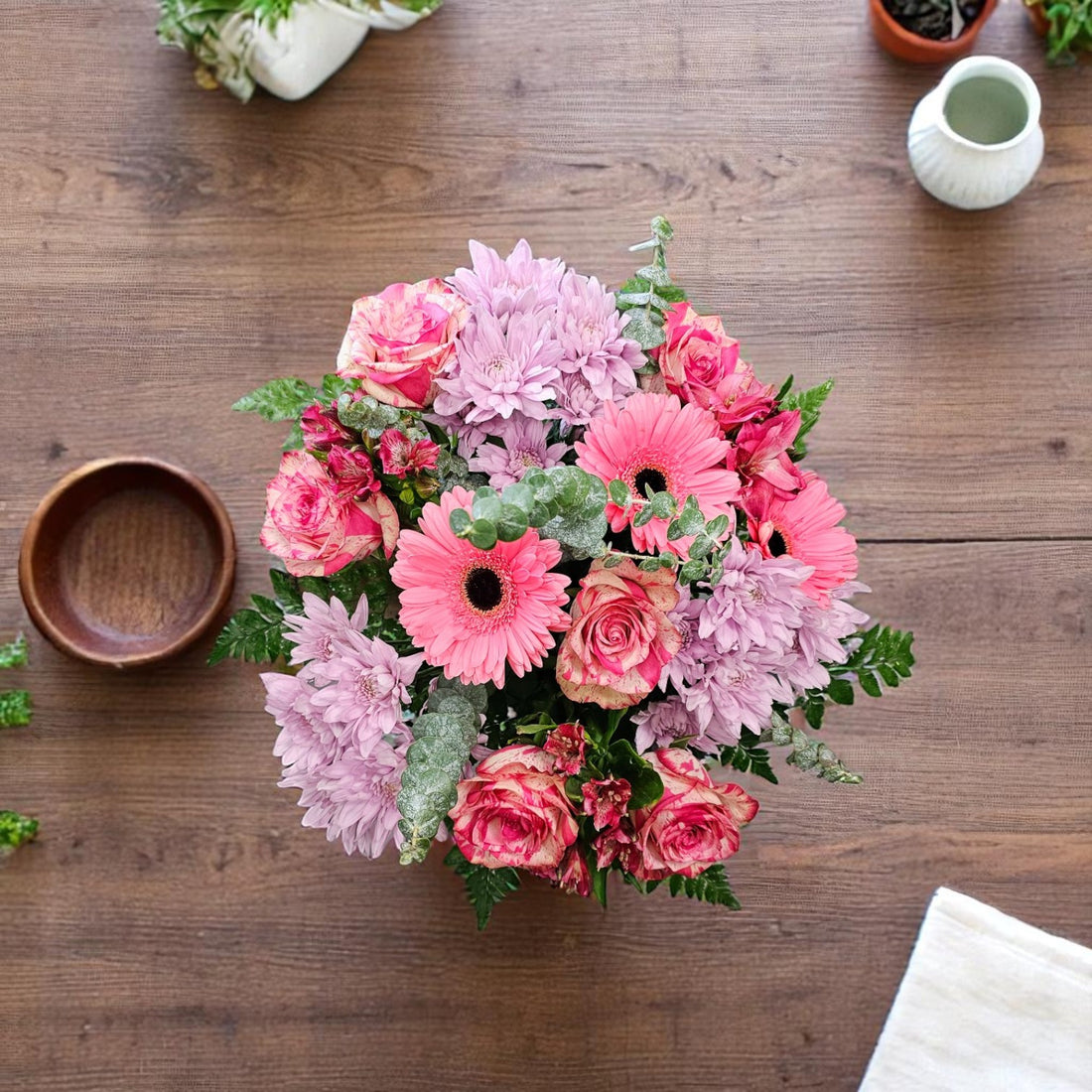 Éclosion Rose – Bouquet Fête des Mères