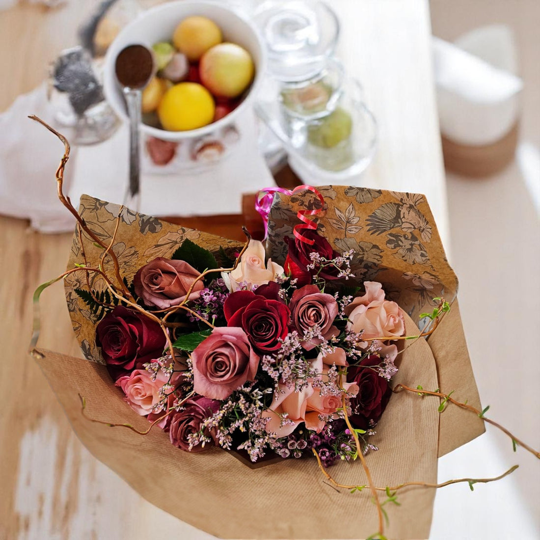 Charme Intemporel – Bouquet Fête des Mères