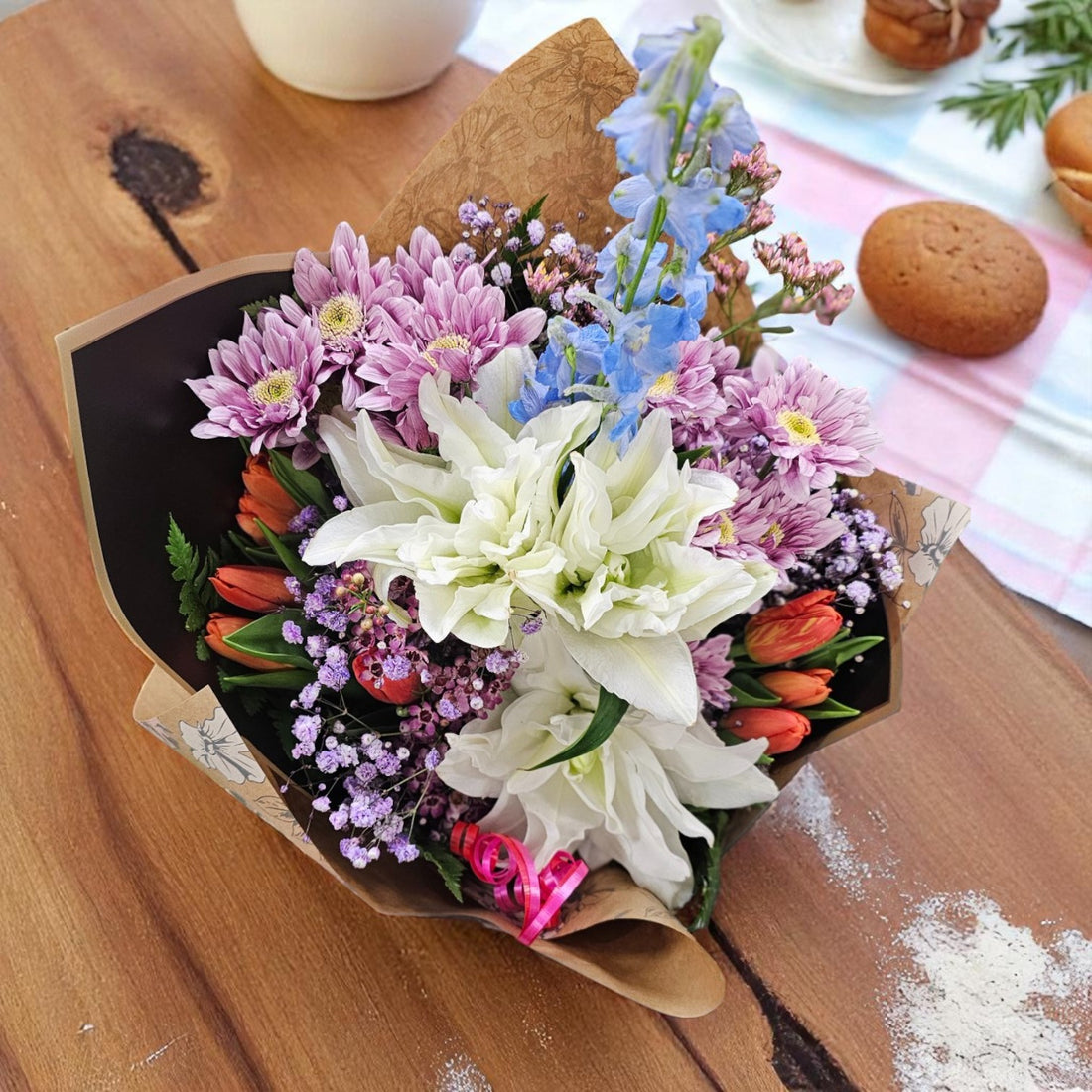 Souffle de Couleurs – Bouquet Fête des Mères
