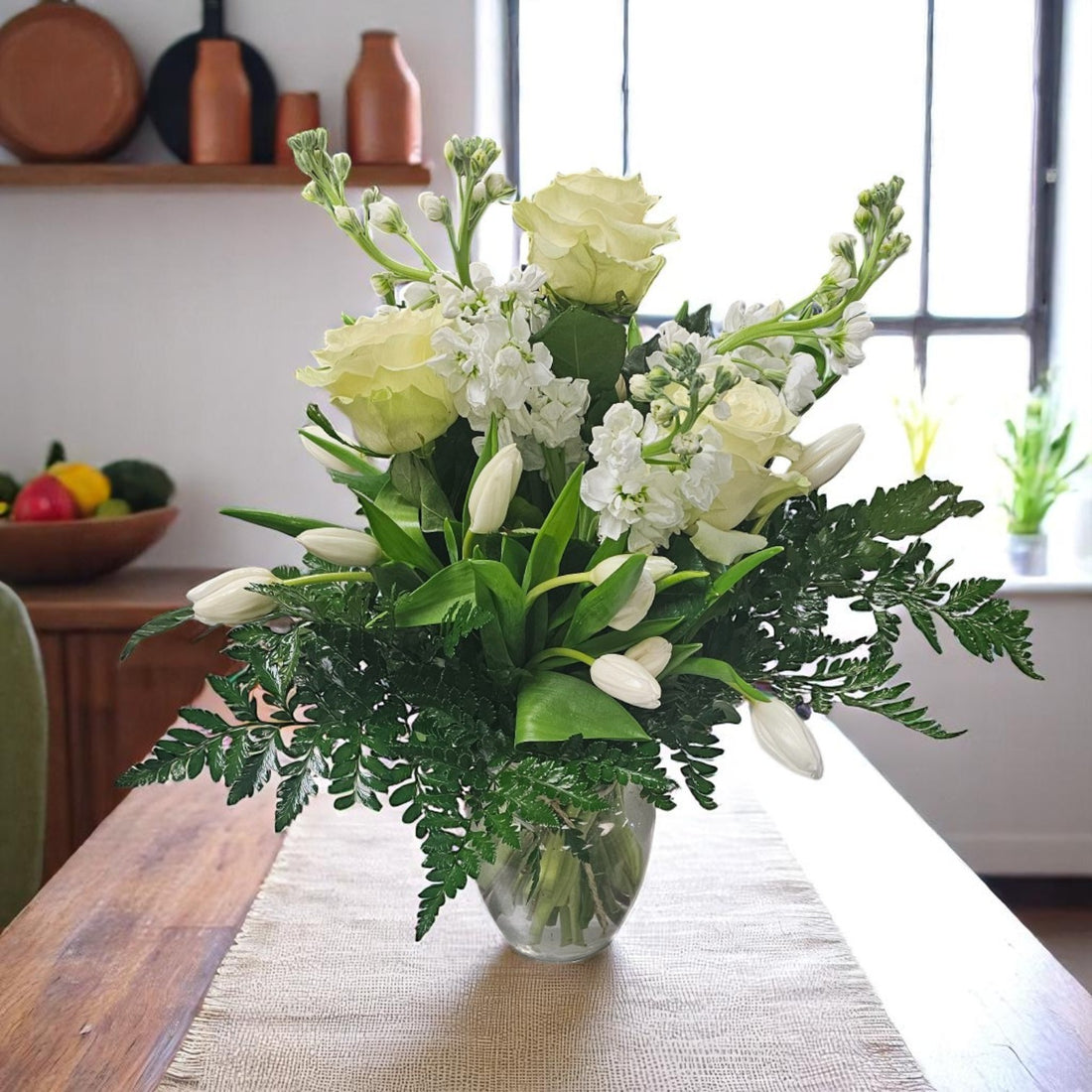 Épure Élégante – Bouquet Fête des Mères