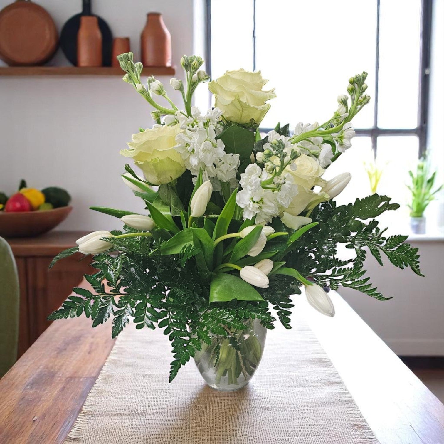 Épure Élégante – Bouquet Fête des Mères