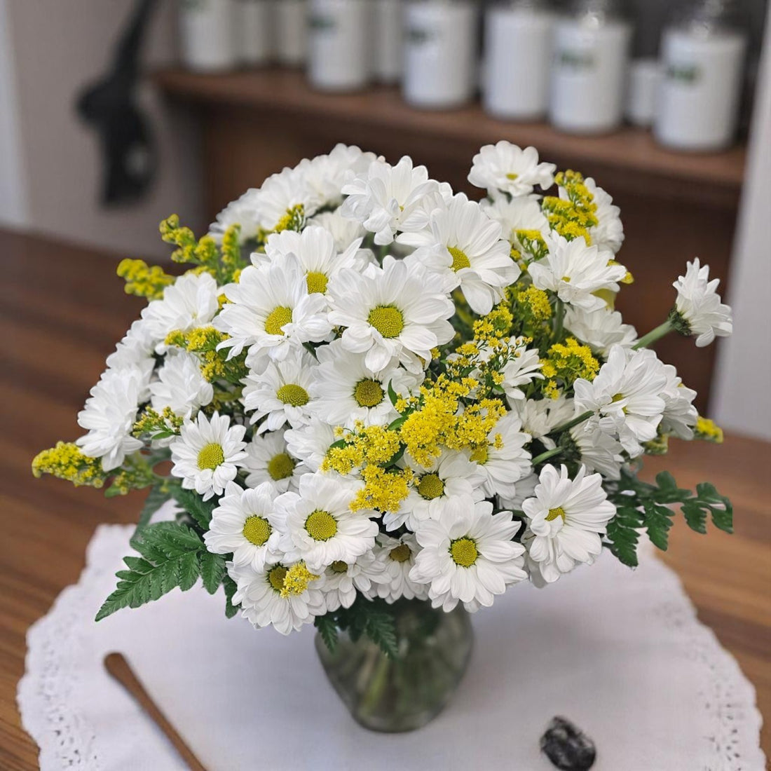 Marguerites et Lumière – Bouquet Fête des Mères