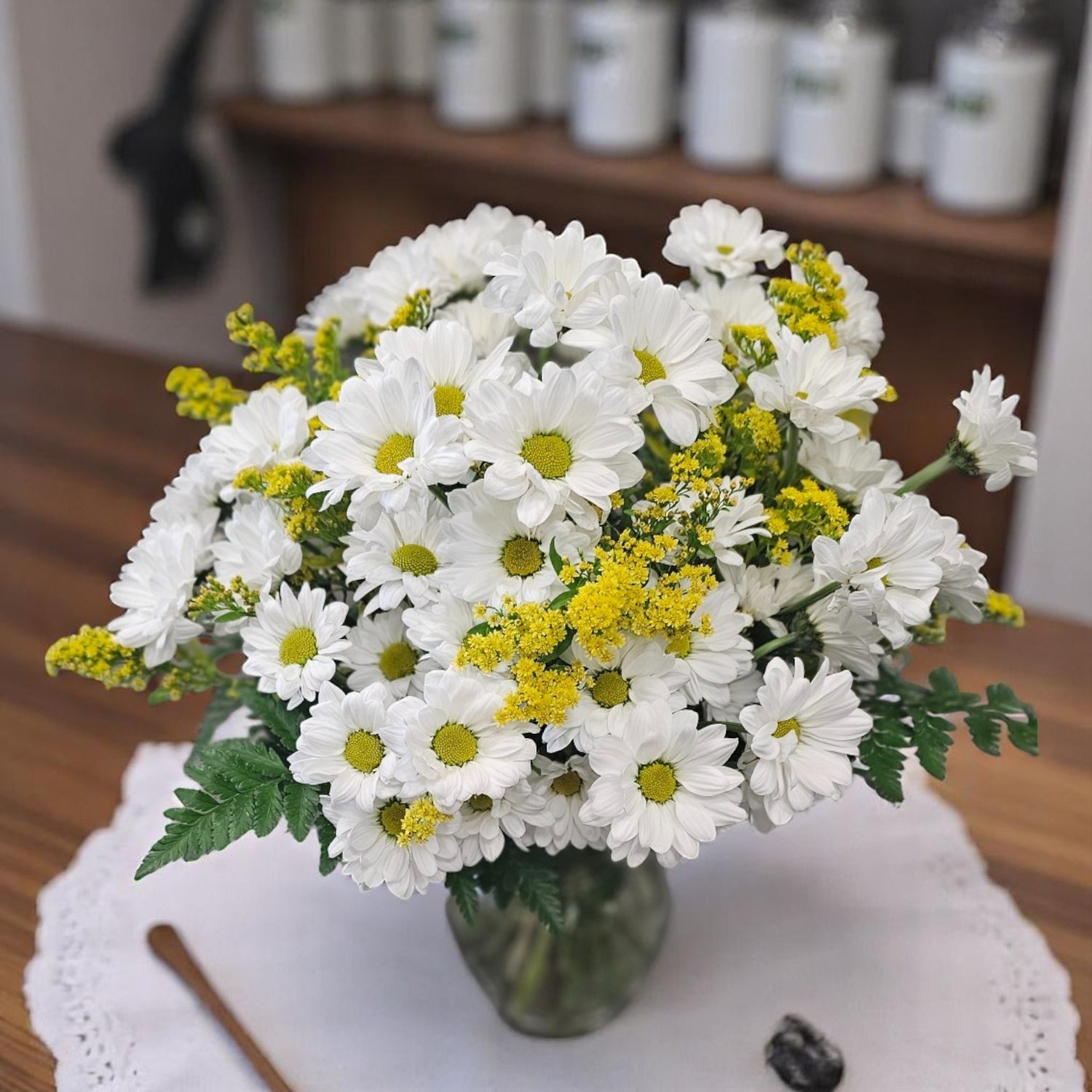 Marguerites et Lumière – Bouquet Fête des Mères