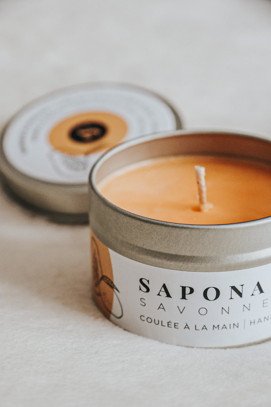 Bougie de soya – Mangue et papaye