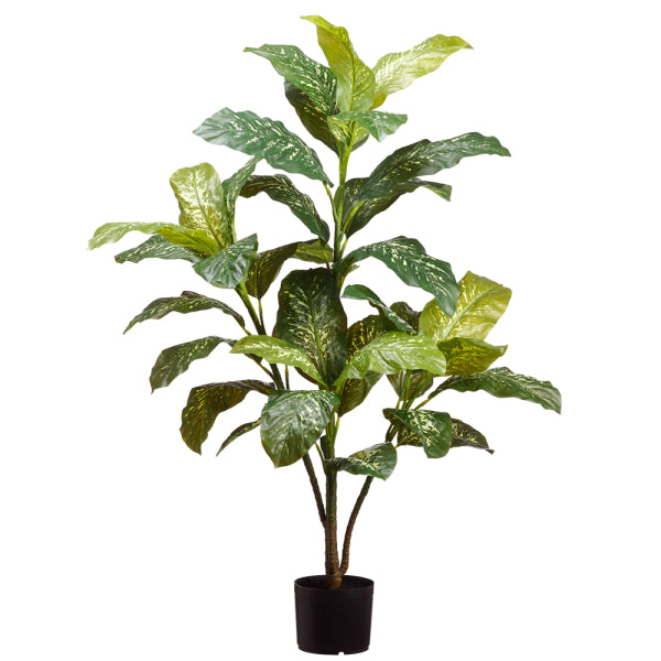 Dieffenbachia Artificielle Panachée – 50 pouces