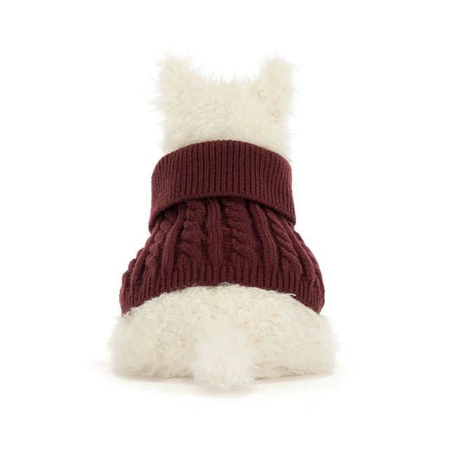 Jellycat| Chien Scottie Munro et son pull d&