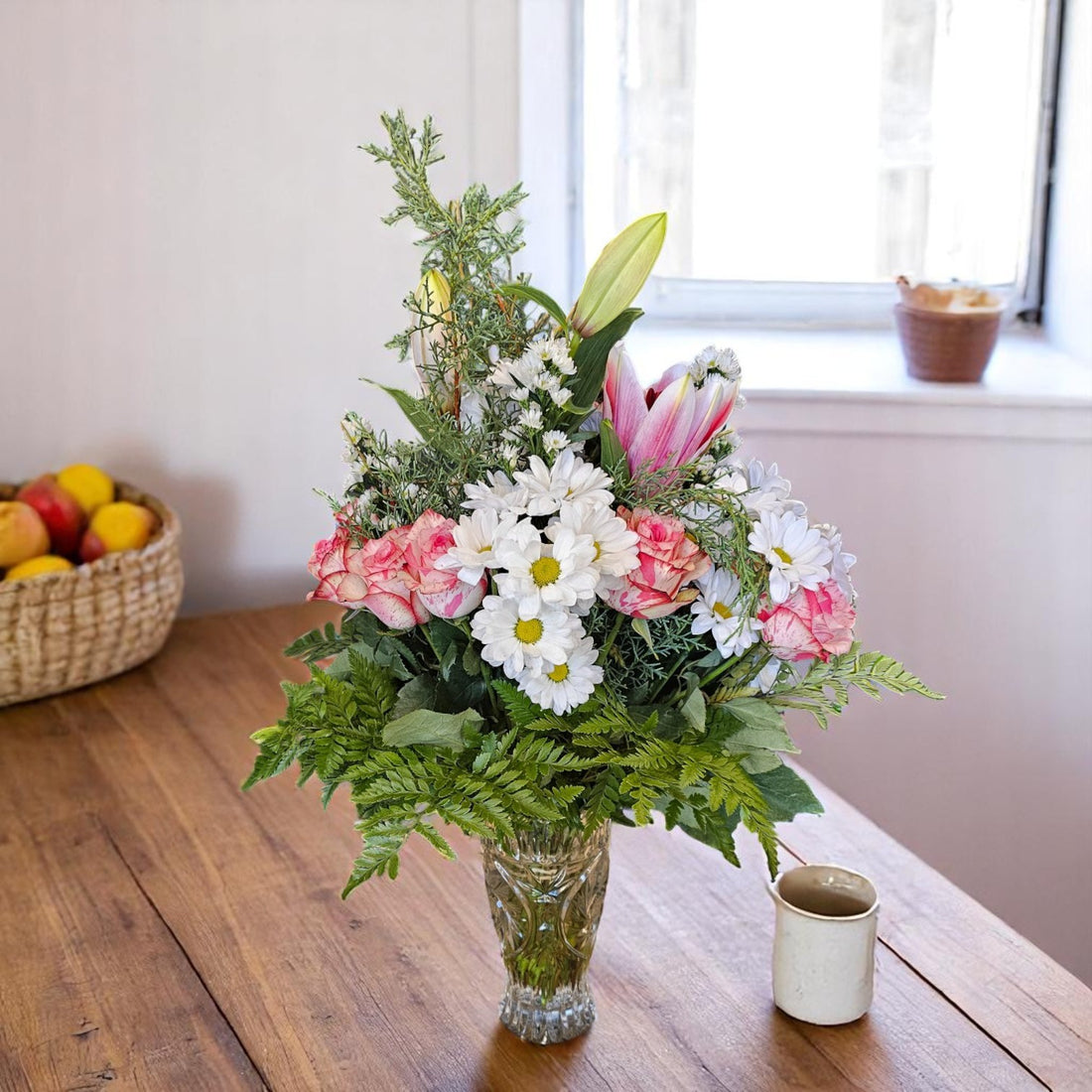 Élégance Naturelle – Bouquet Fête des Mères