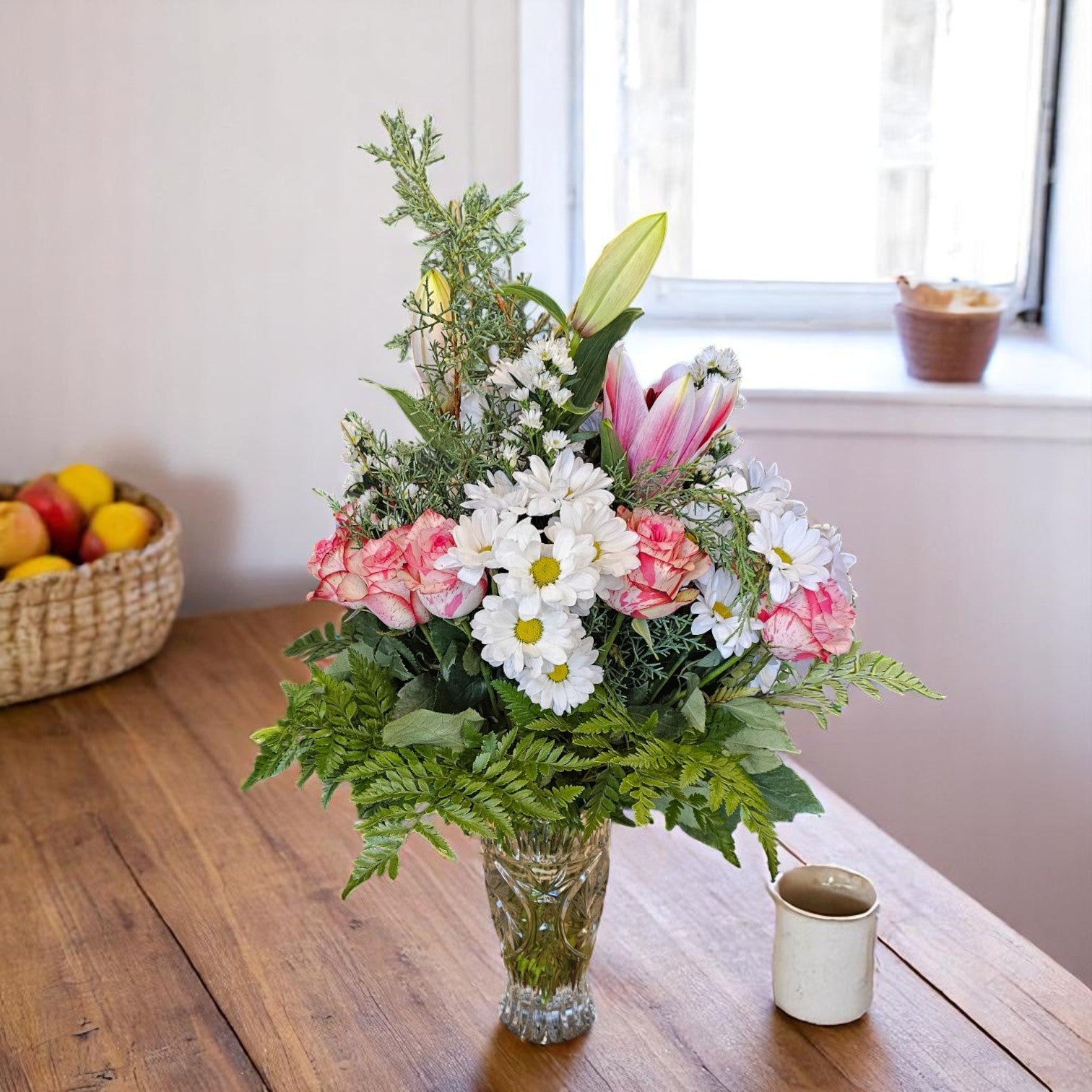 Élégance Naturelle – Bouquet Fête des Mères